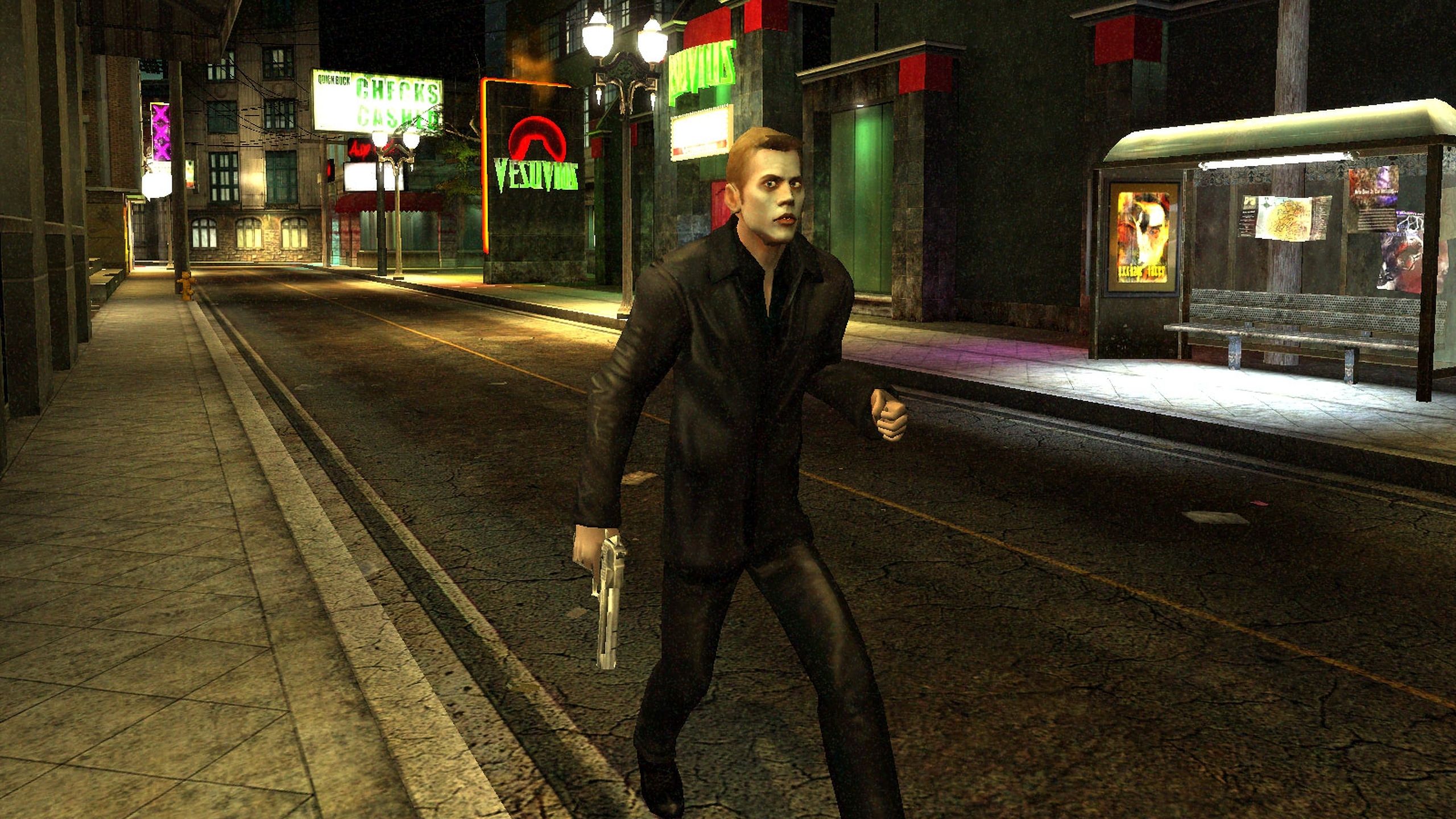 The male player character in Vampire: The Masquerade — Bloodlines