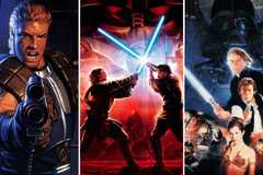 A combination of Star Wars games that haven't been remastered