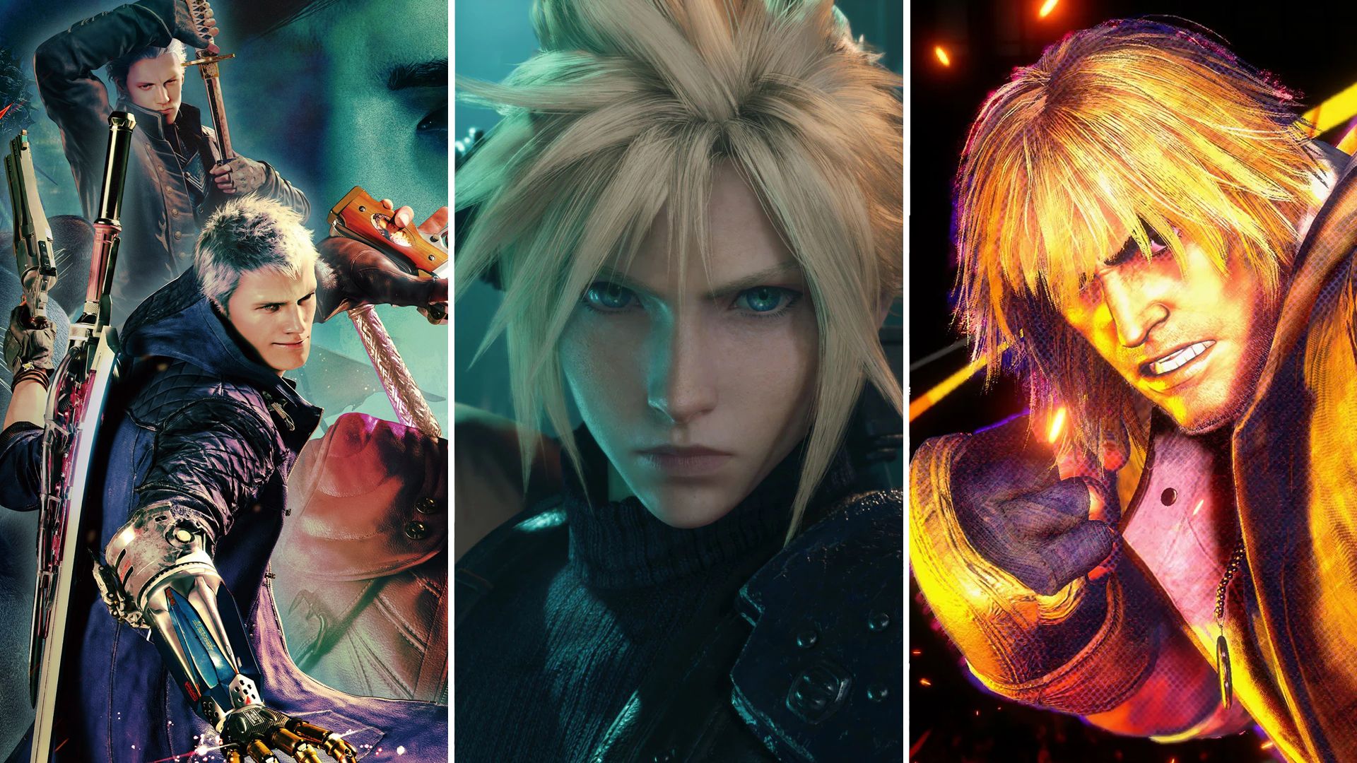 A combination of game franchises on PlayStation consoles