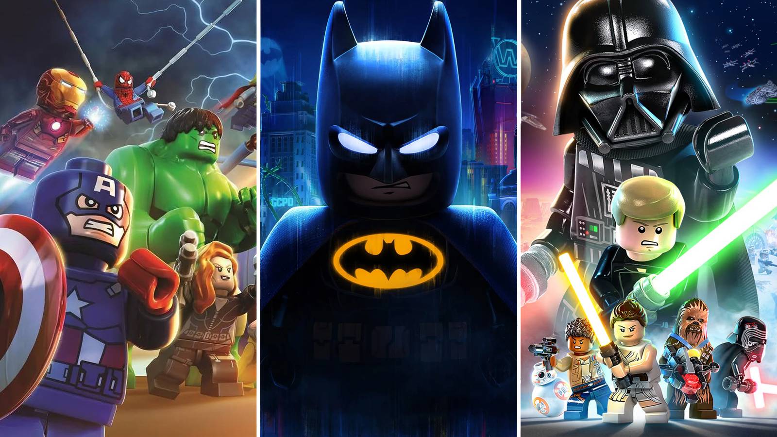 A combination of LEGO games