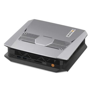 render of bosgame m5 mini pc from a top angle