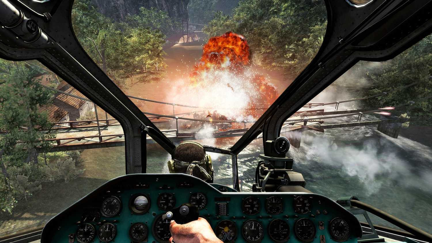 A screenshot from Call of Duty: Black Ops.