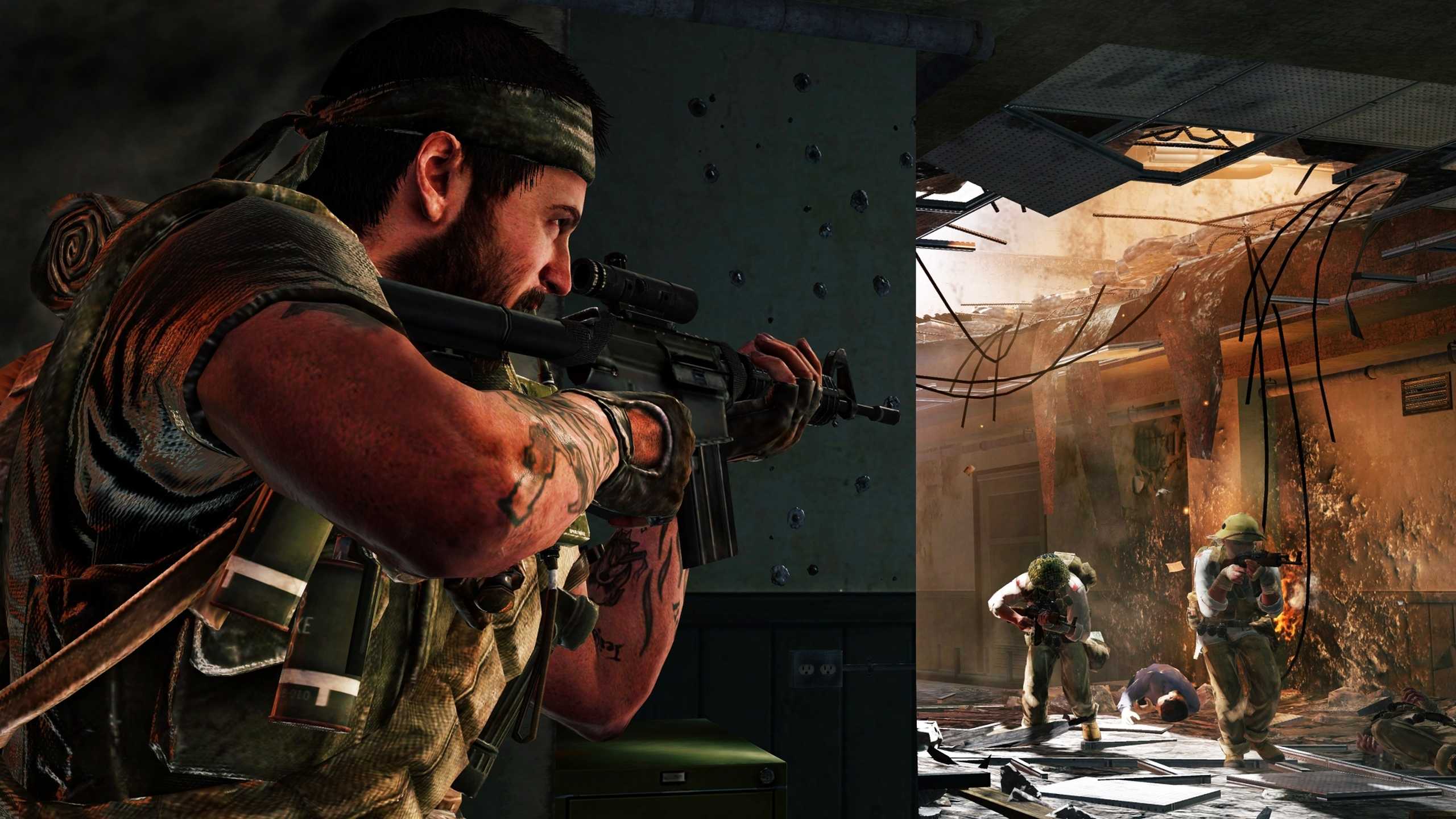 Frank Woods in Call of Duty: Black Ops.