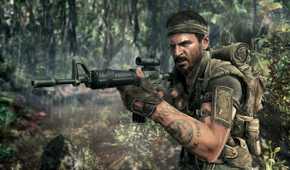 Frank Woods in a forest in Call of Duty: Black Ops.