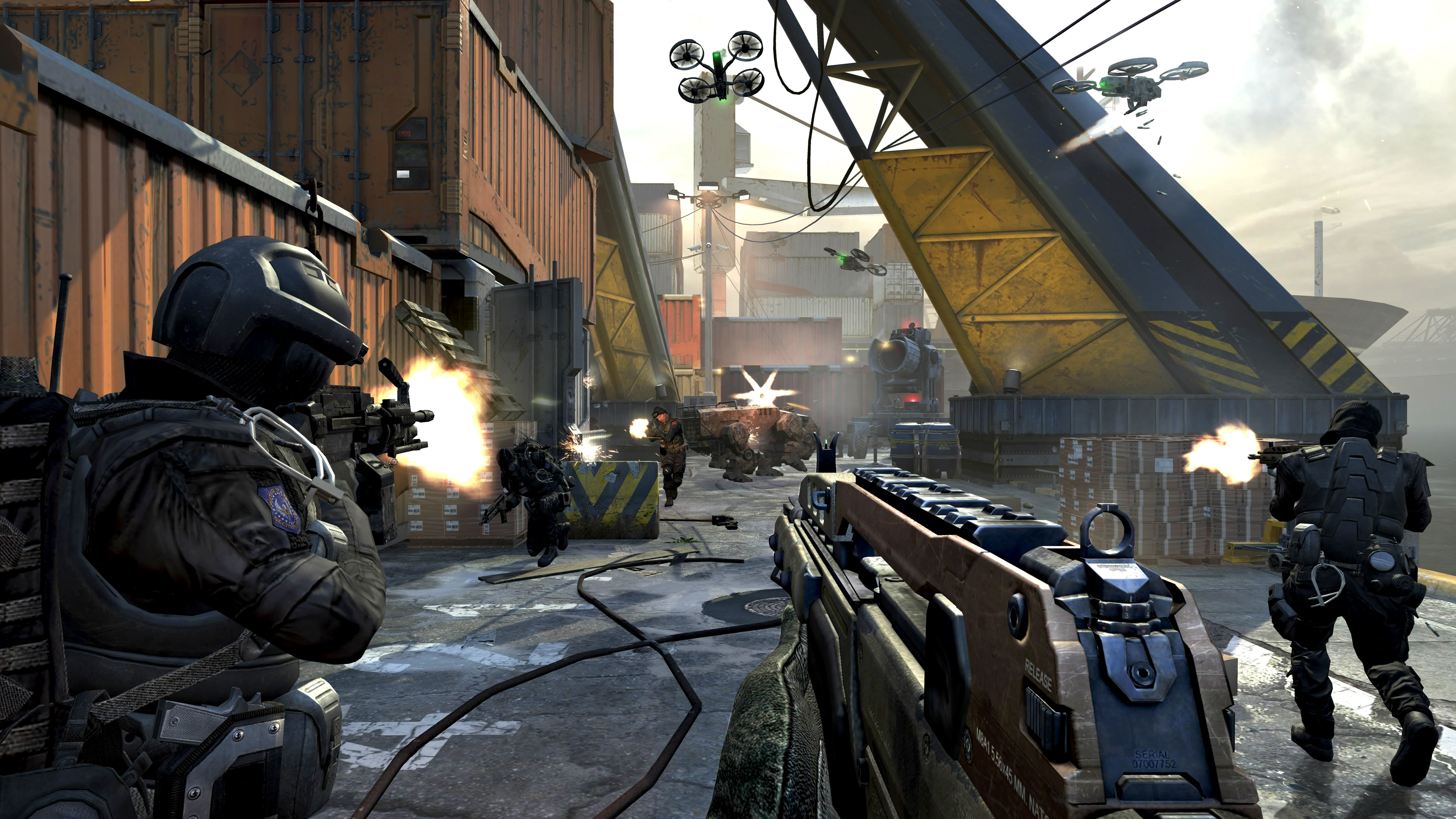 Combat in Call of Duty: Black Ops II.
