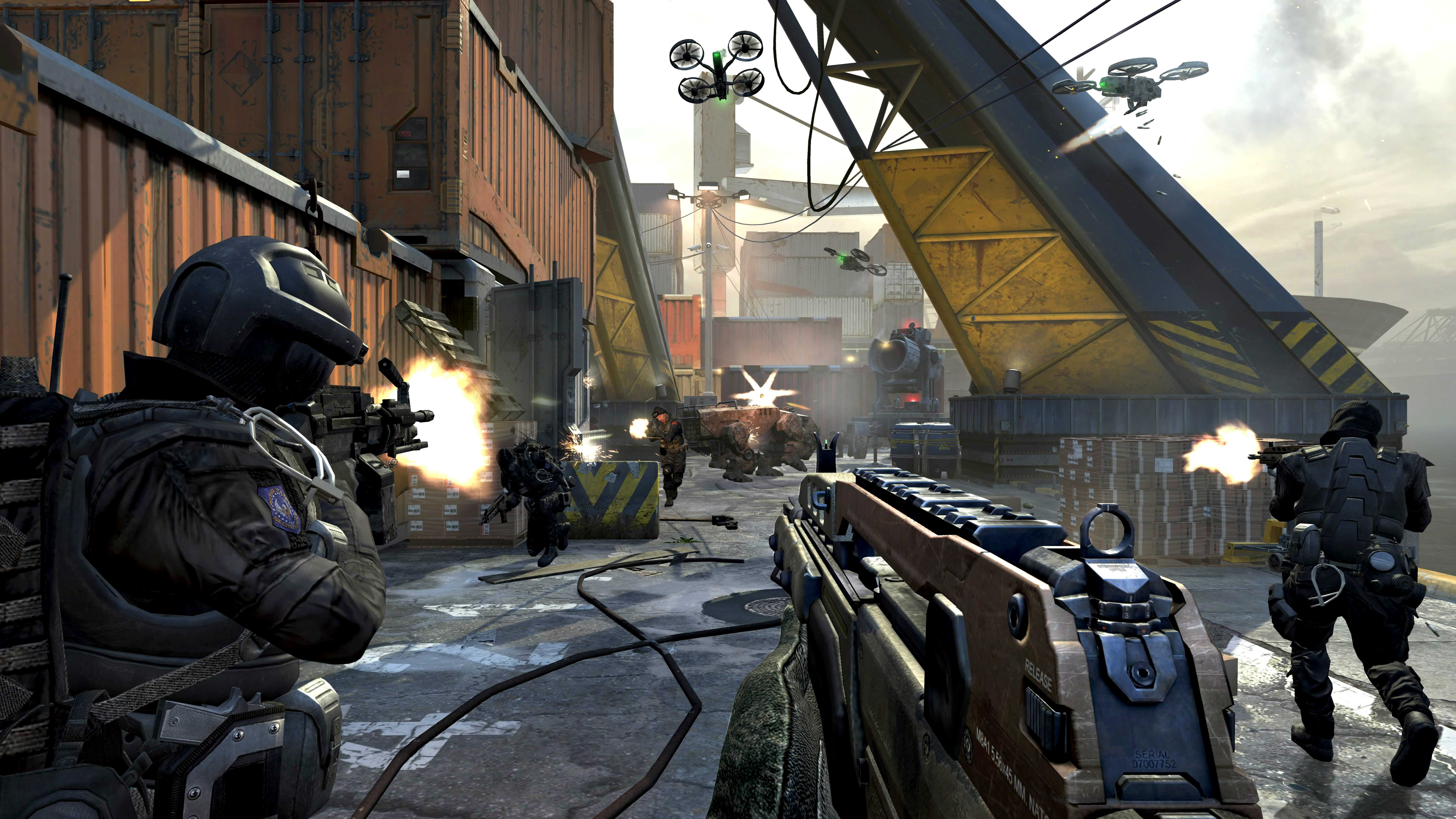 Combat in Call of Duty: Black Ops II.