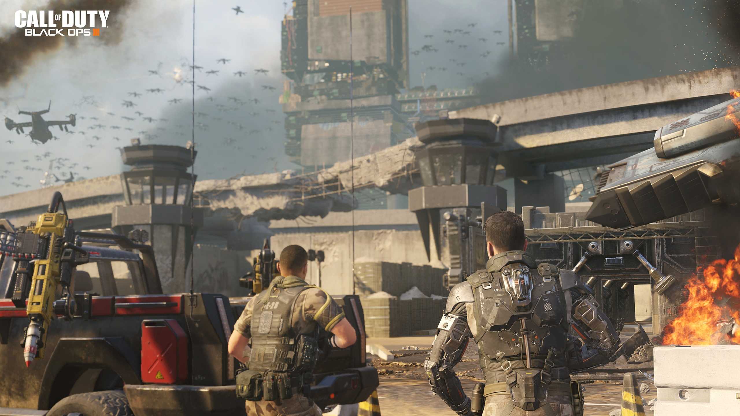 A screenshot from Call of Duty: Black Ops III.