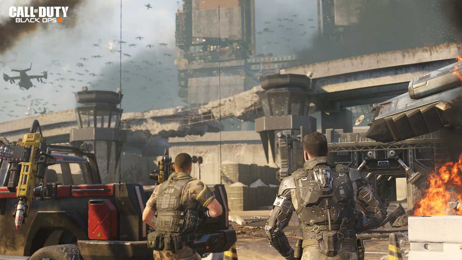 A screenshot from Call of Duty: Black Ops III.