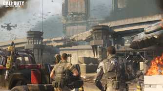 A screenshot from Call of Duty: Black Ops III.
