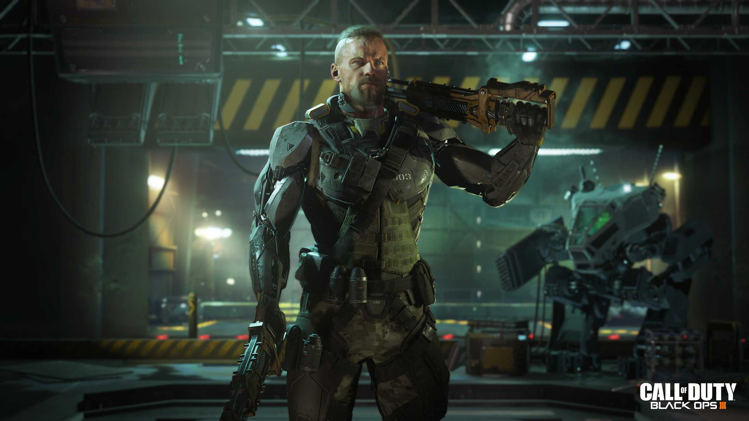 The protagonist in Call of Duty: Black Ops III.