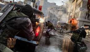 A screenshot of combat from Call of Duty: Black Ops Cold War.