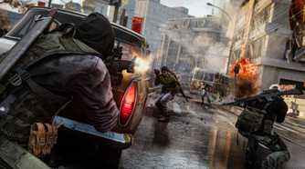 A screenshot of combat from Call of Duty: Black Ops Cold War.