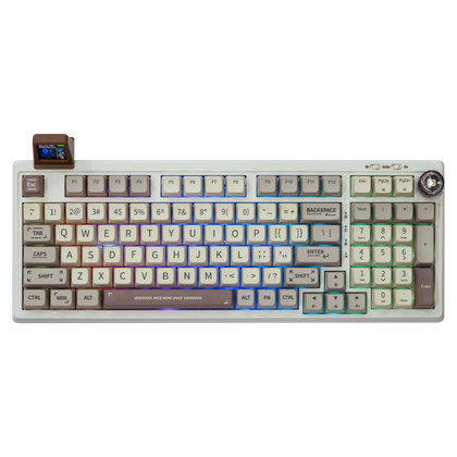 This retro-inspired mechanical keyboard is all vibes and now just $44