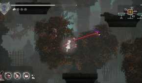 A gameplay screenshot from Ender Lilies.