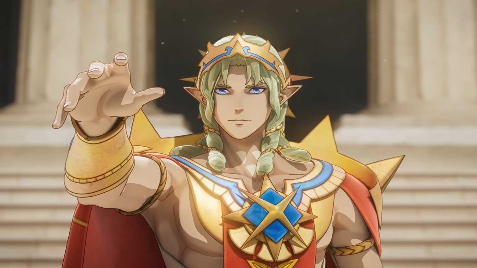 A screenshot of a new character from Fire Emblem Fortune's Weave