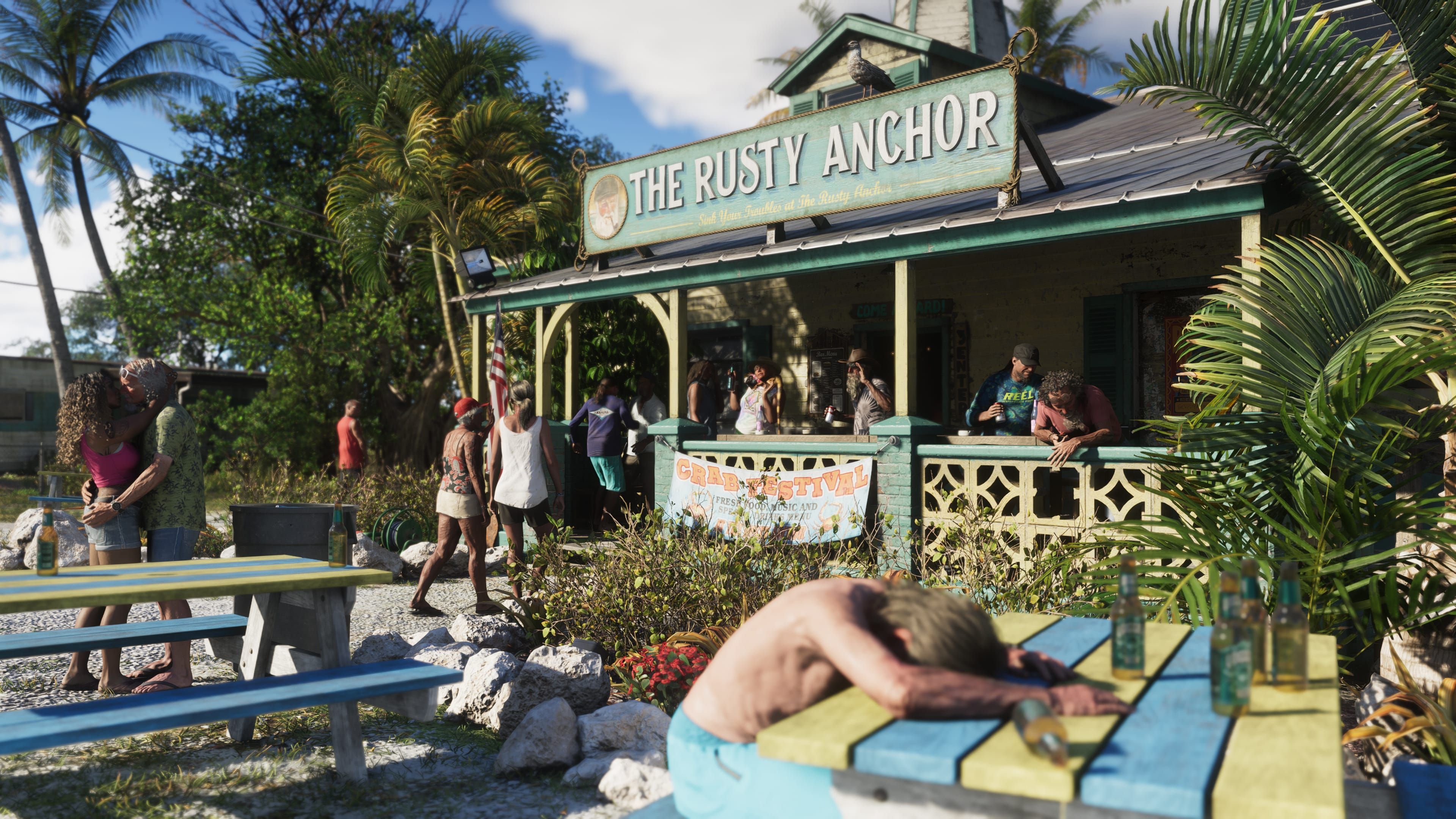 The Rusty Anchor bar in GTA VI.