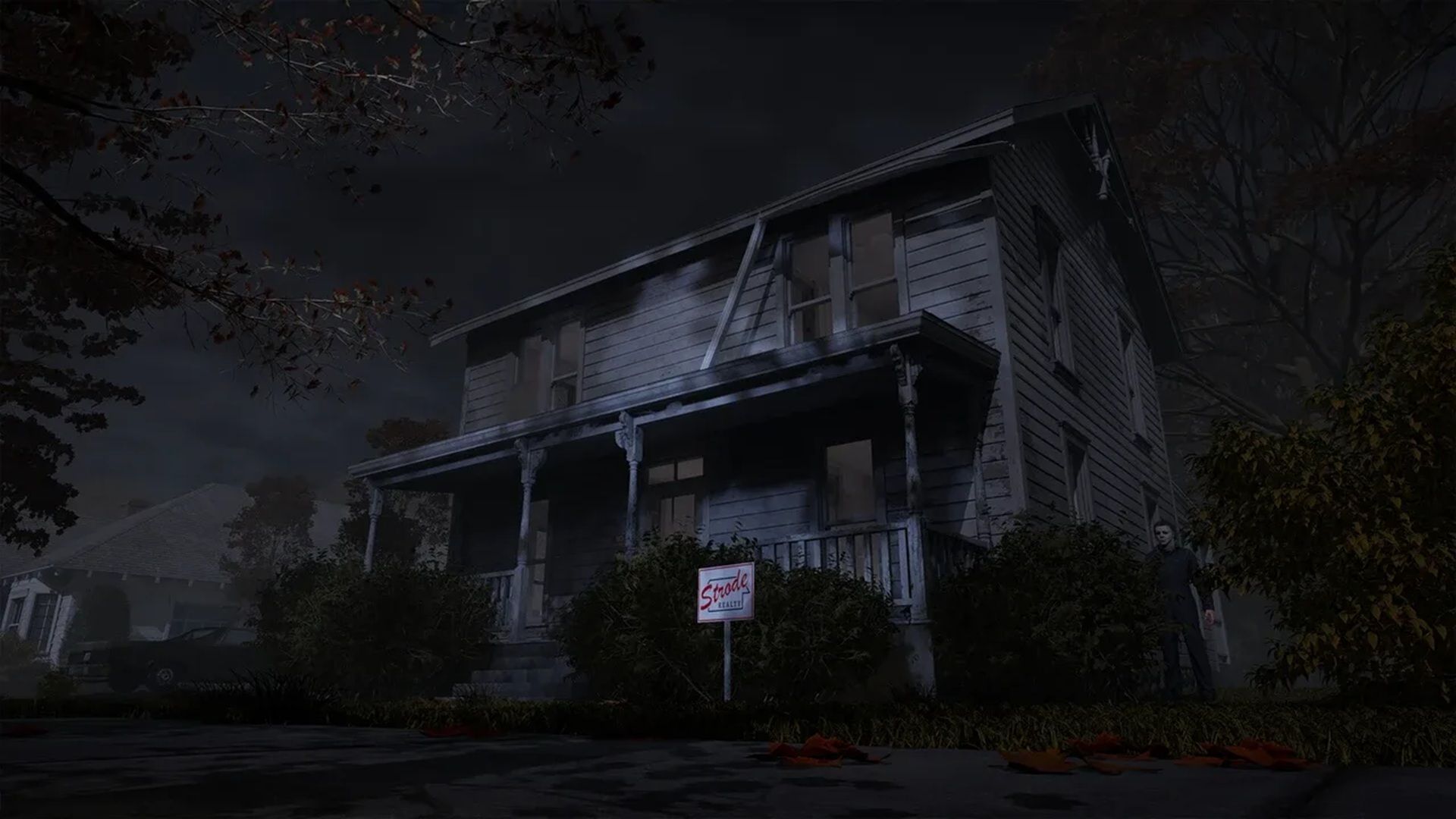 A screenshot of Michael Meyers in Halloween