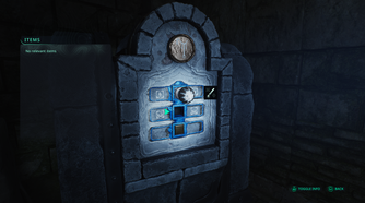 A locked lymbic door in Hell is Us.