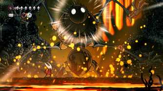 A screenshot from Hollow Knight: Silksong.