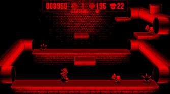 A screenshot of gameplay from Mario Clash