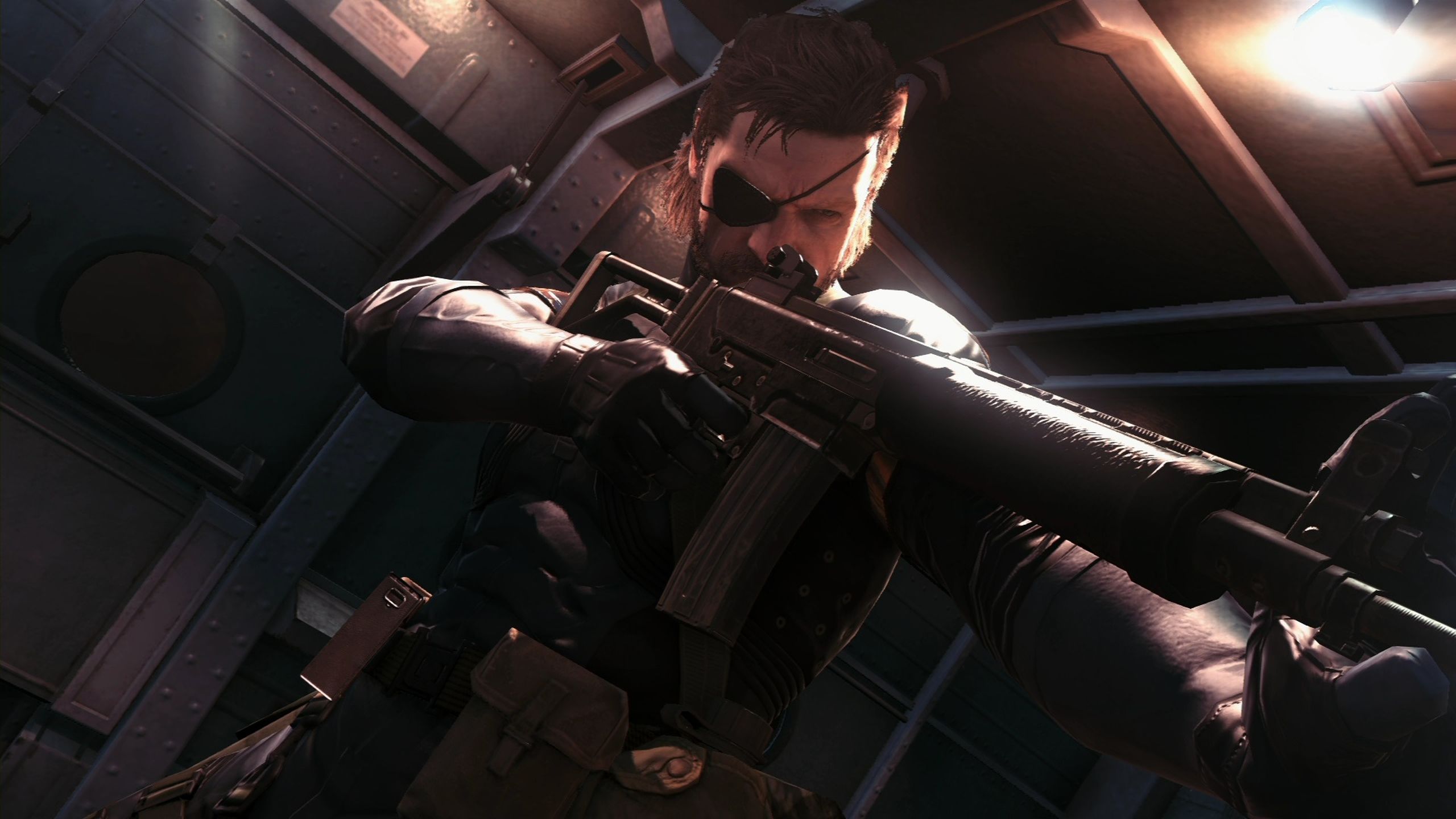 metal-gear-solid-v-ground-zeroes-snake-rifle-aim