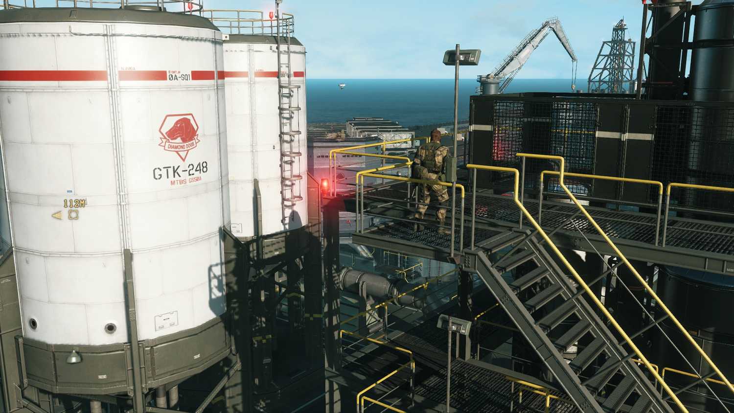 A factory in Metal Gear Solid V: The Phantom Pain.