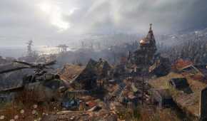 An abandoned town in Metro: Exodus.