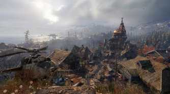 An abandoned town in Metro: Exodus.