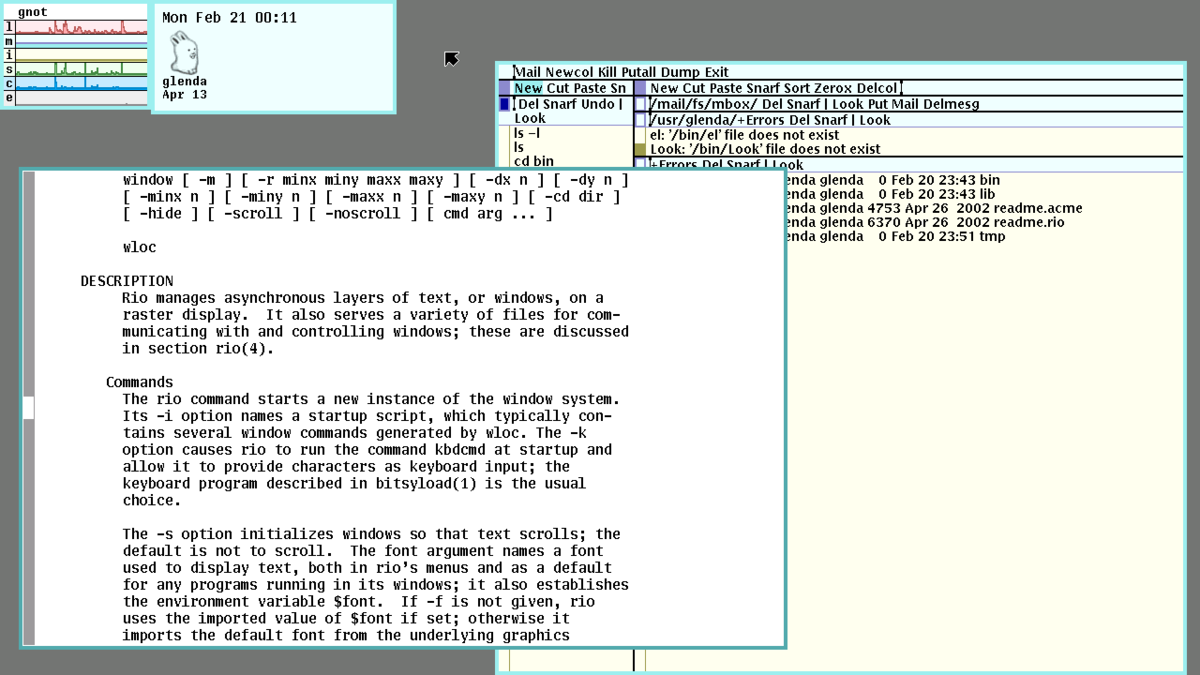 9front is a weird Unix-based operating system with an even stranger history