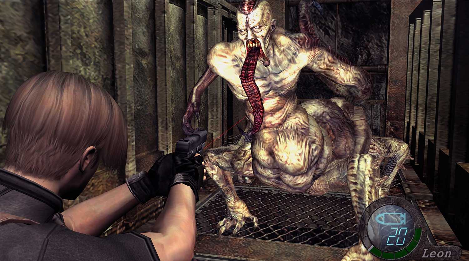 Salazar's monstrous form in Resident Evil 4.