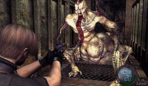 Salazar's monstrous form in Resident Evil 4.