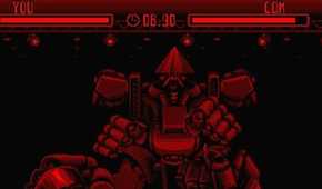 A screenshot of gameplay from Teleroboxer