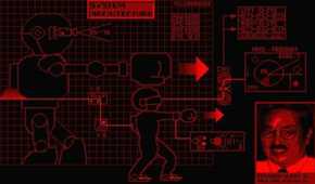 A screenshot of robot schematics from Teleroboxer