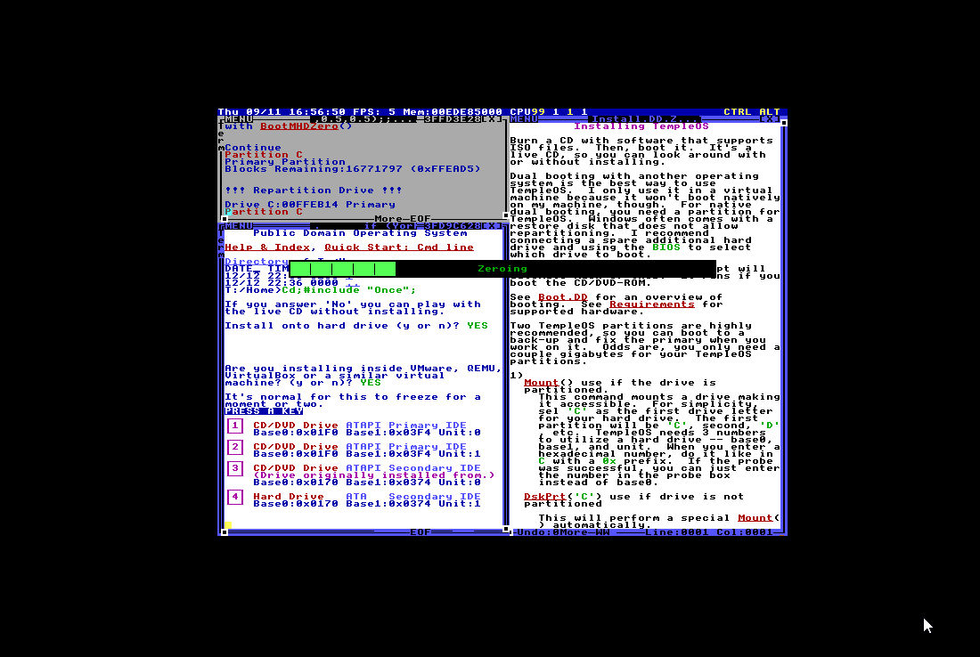 This is the strangest operating system I've ever tried on my PC