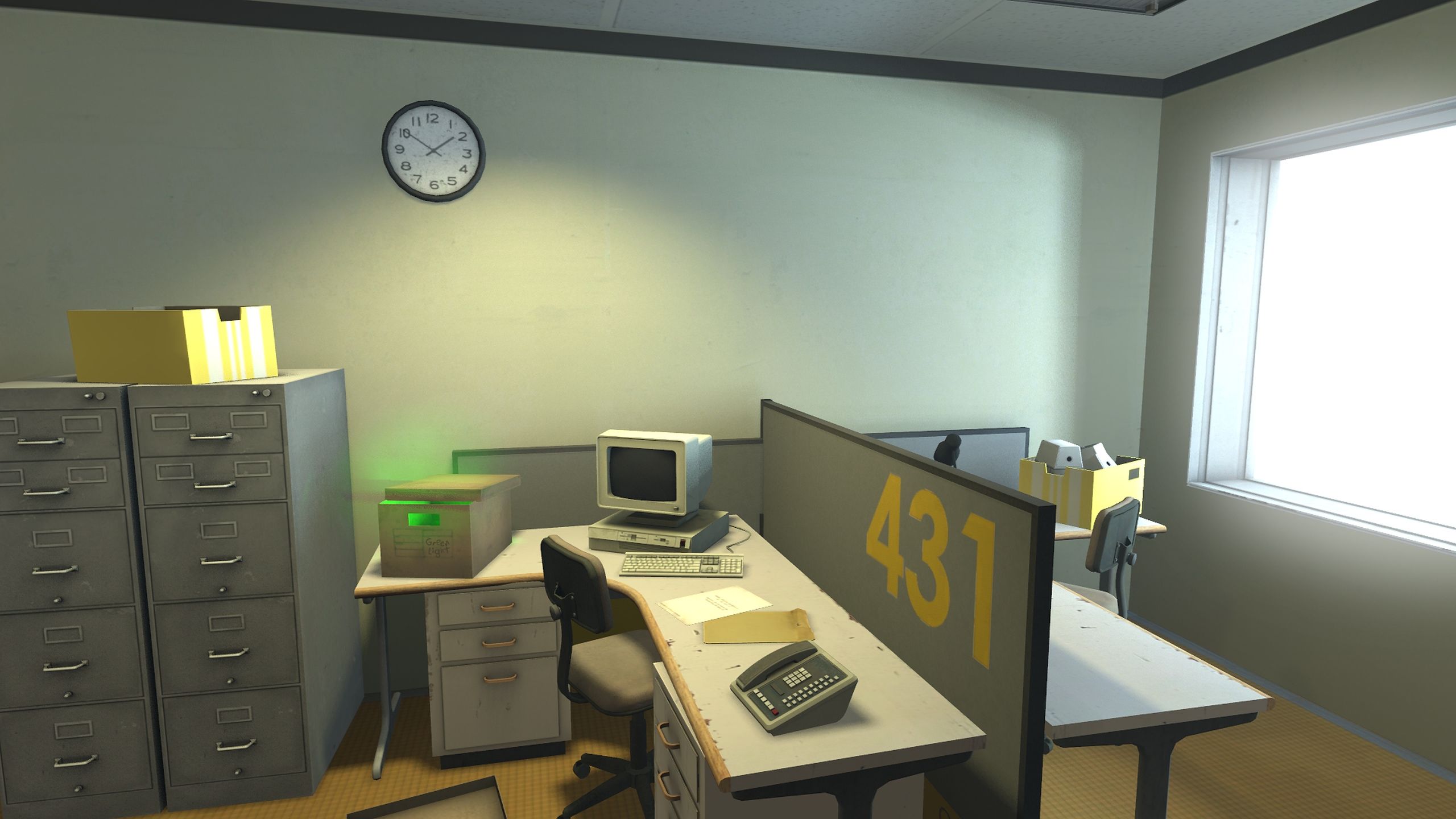 The Stanley Parable desk number 431