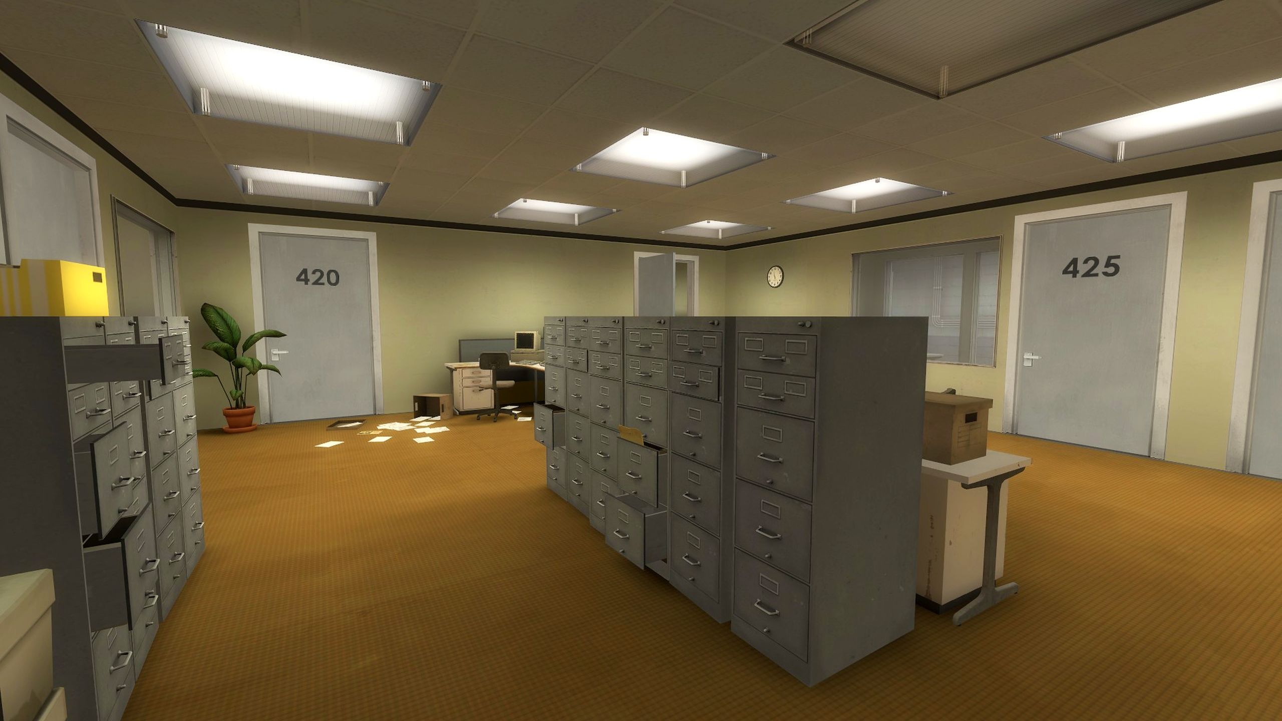 the-stanley-parable-locker-room-office