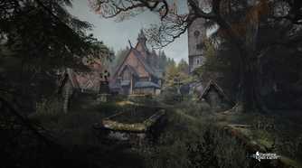 A cemetry in The Vanishing of Ethan Carter.