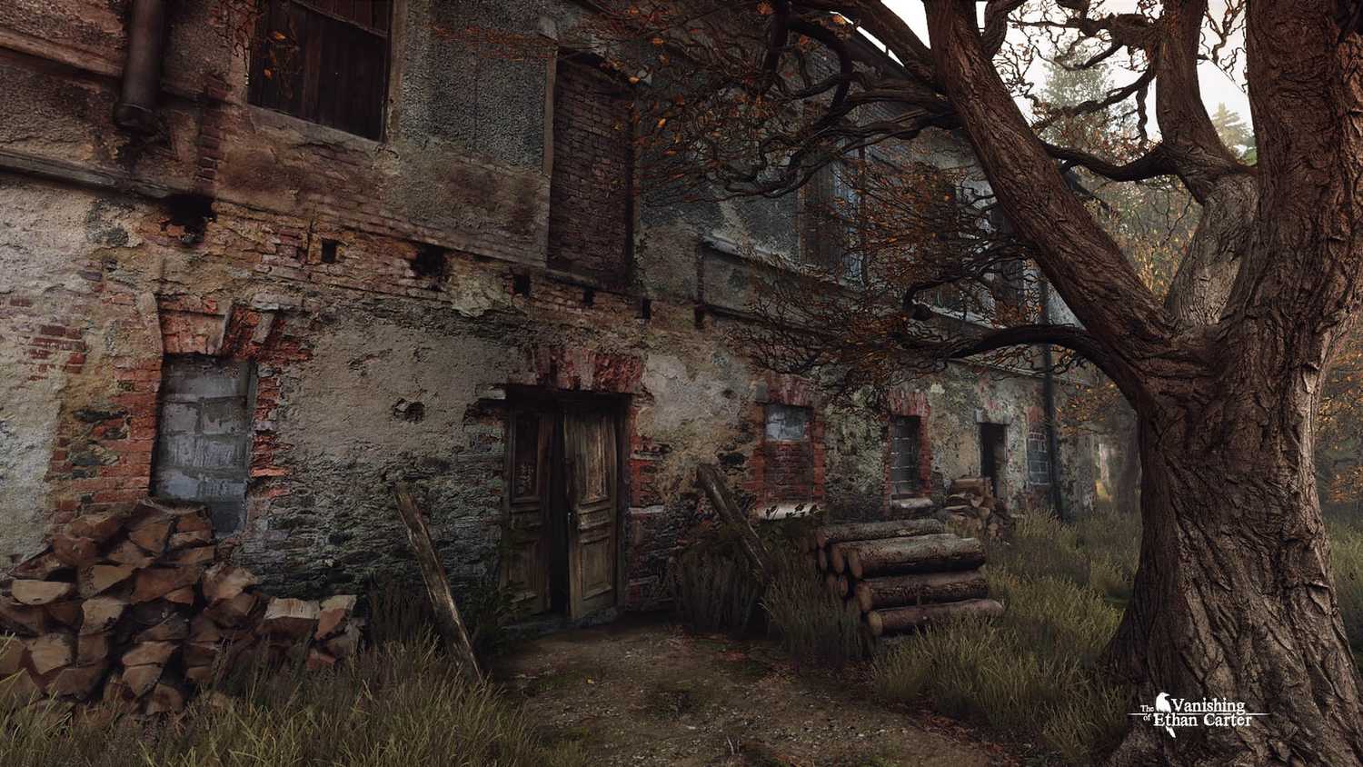 A dilapidated hosue in The Vanishing of Ethan Carter.