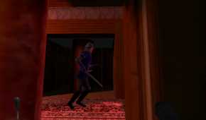 Hiding from a guard in Thief II: The Metal Age.