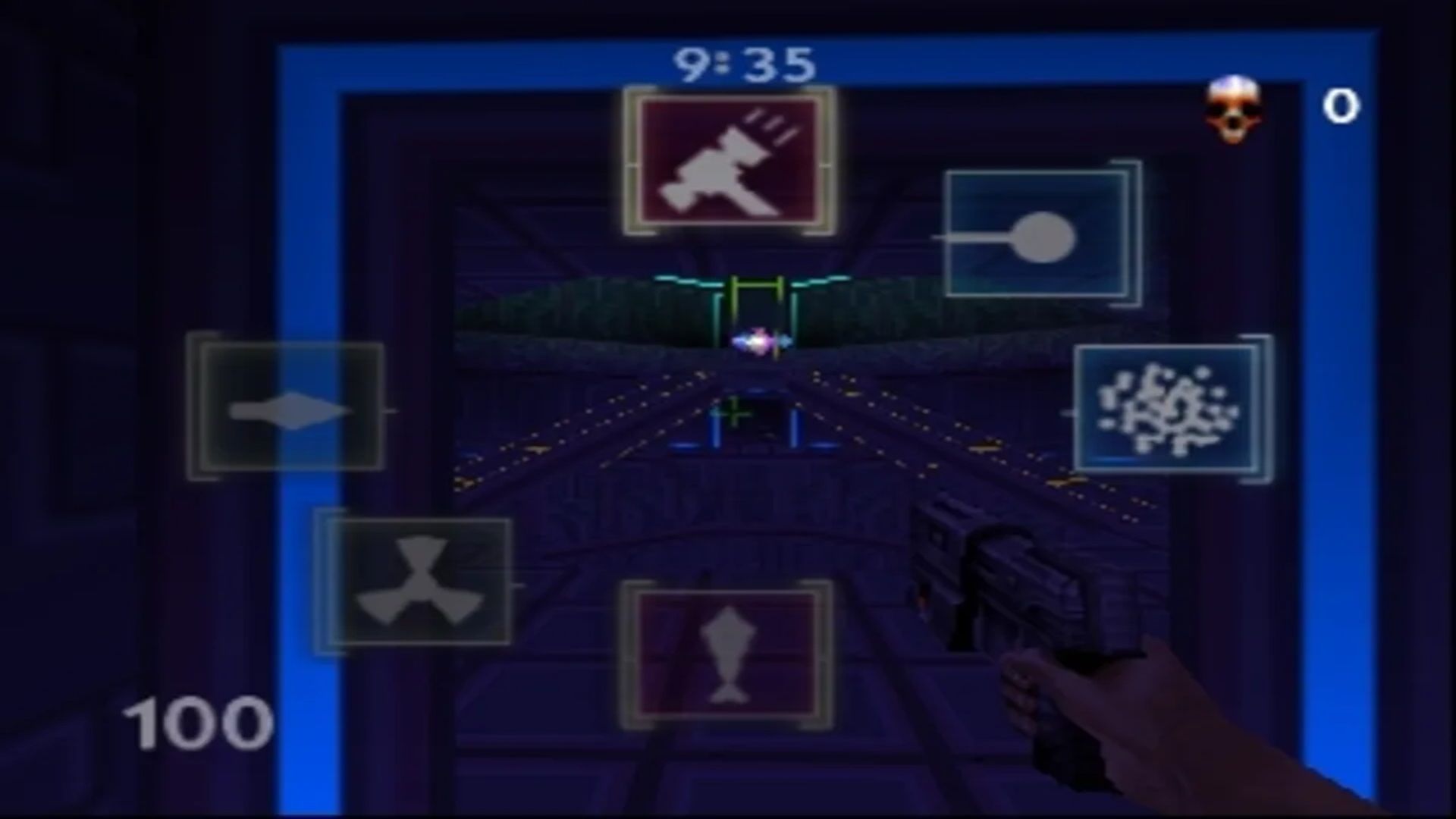 A screenshot of weapon selection from Turok: Rage Wars