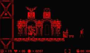 A screenshot of the bonus section from Virtual Boy Wario Land