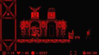 A screenshot of the bonus section from Virtual Boy Wario Land