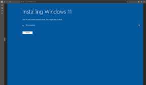 Windows 11 being installed WinBoat QEMU