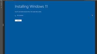 Windows 11 being installed WinBoat QEMU