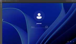 Windows 11 login WinBoat web QEMU