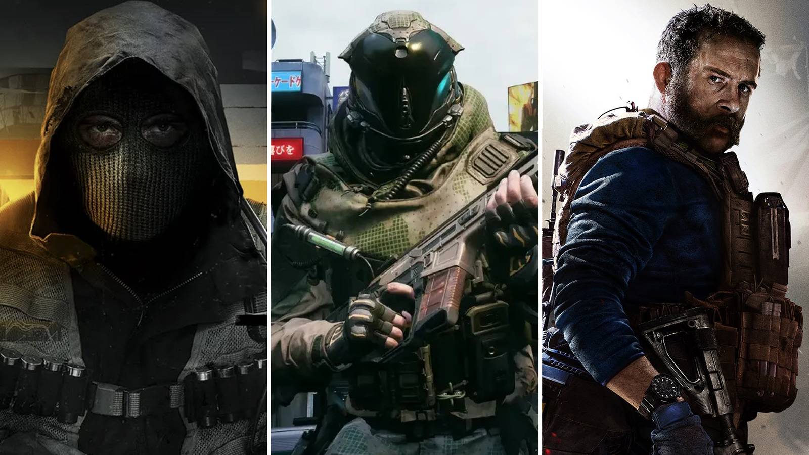 A combination of multiple Call of Duty games