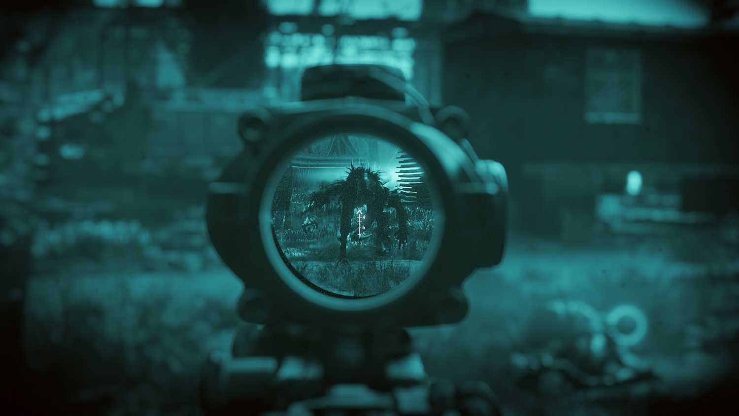 Night-vision gameplay in Active Matter.