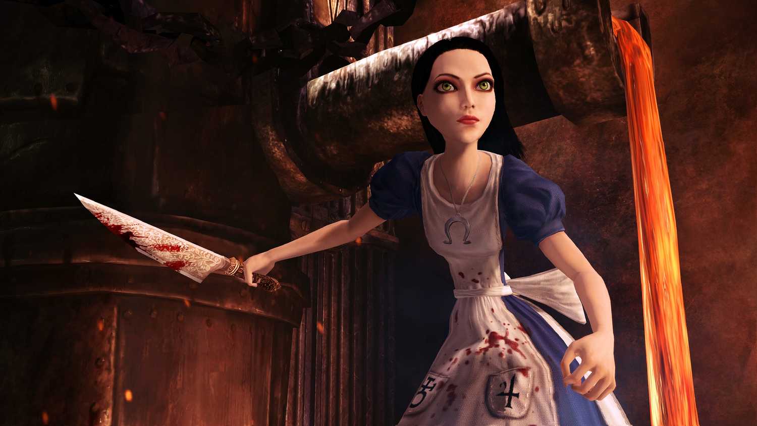 A screenshot from Alice: Madness Returns.