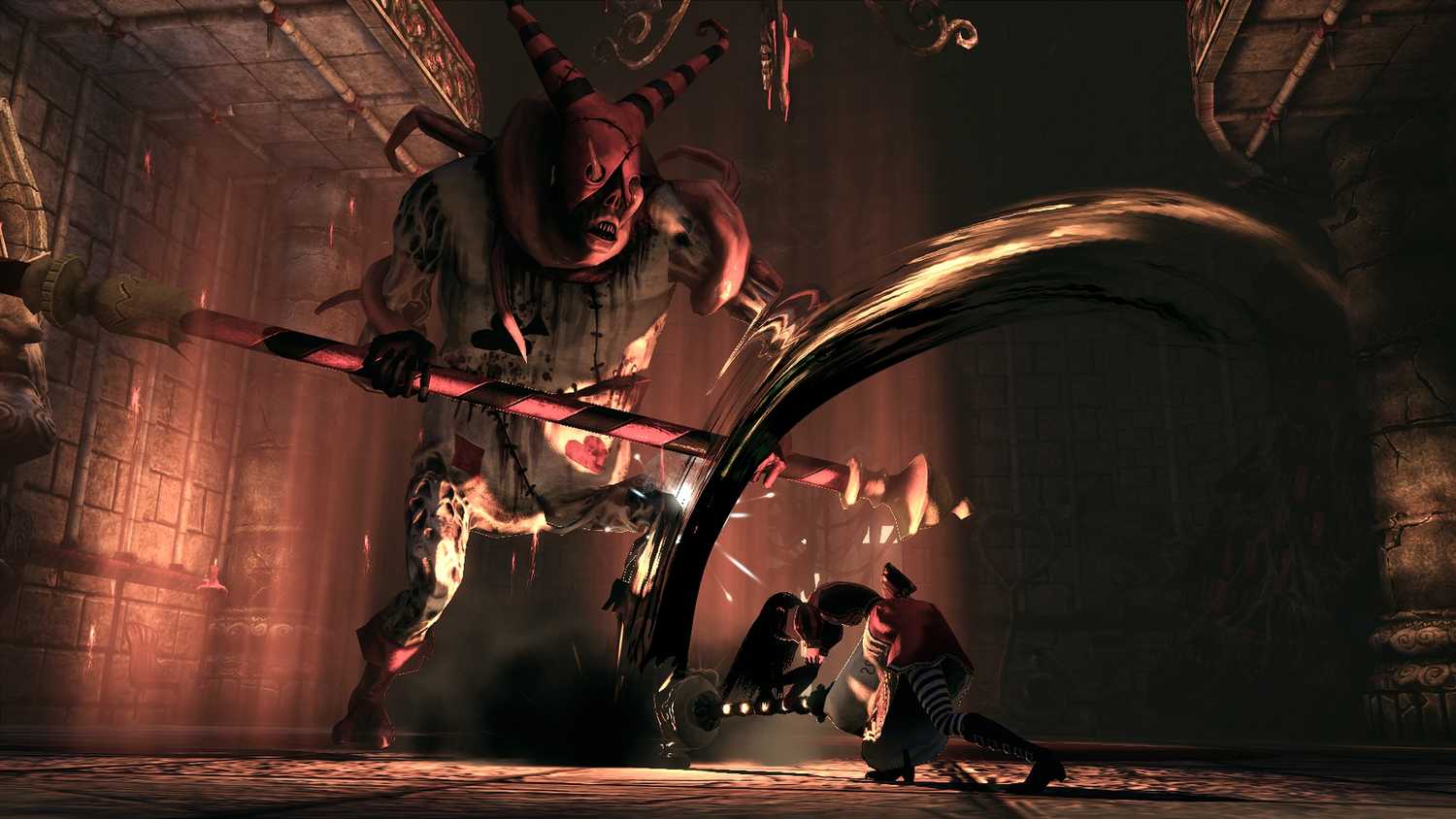 A screenshot from Alice: Madness Returns.