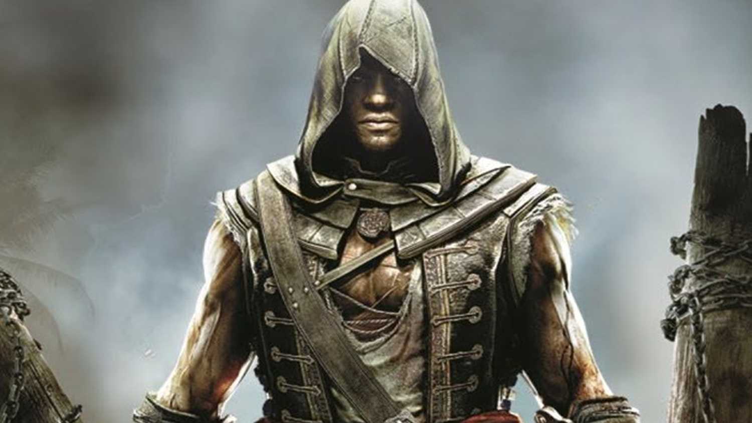 A screenshot of Adewale from Assassin's Creed IV: Black Flag